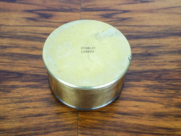 Antique Nautical Stanley Brass Pocket Sextant Marine Yesteryear Essentials