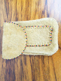 Vintage North American Plains Indian Beaded Leather Medicine Bag Western Purse