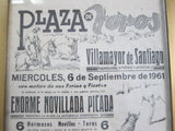 Vintage 1960s Spanish Bullfighting Poster - Yesteryear Essentials
 - 10