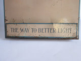 Vintage Advertising, National Mazda Buckeye Mazda Lamps Metal Display Advertising - Yesteryear Essentials
 - 11