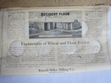 Vintage Advertising Occident Wheat Flour Store Display Russell Miller Milling Co - Yesteryear Essentials
 - 4