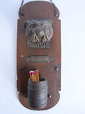 Antique Bulldog Match Holder & Match Striker - Yesteryear Essentials
 - 2