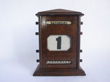 Antique Wooden Edwardian Perpetual Calendar - Yesteryear Essentials
 - 12