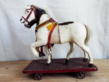 Antique Pair of Folk Art Primitive Horses - Yesteryear Essentials
 - 6