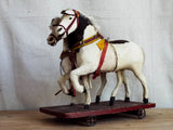 Antique Pair of Folk Art Primitive Horses - Yesteryear Essentials
 - 1