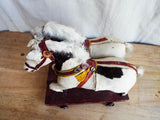 Antique Pair of Folk Art Primitive Horses - Yesteryear Essentials
 - 9