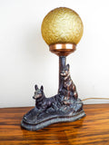 Vintage German Shepherd Dog Table Lamp - Yesteryear Essentials
 - 2