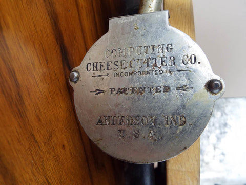 Computing 1903 Antique Cheese Wheel Cutter