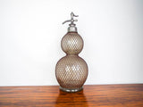 Antique French Seltzer Bottle Double Gourd Veritable Seltzogene D Fevre 19th Century