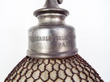 Antique French Seltzer Bottle Double Gourd Veritable Seltzogene D Fevre 19th Century