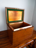 Vintage Art Deco Alfred Dunhill Humidor London Wooden Cigar Box Holder