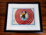 Original Chuck Jones Signed Daffy Duck Sericel COA Warner Brothers Animation Cel