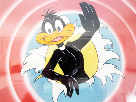 Warner Bros SUPERIOR DUCK Animation Cel DAFFY DUCK Signed by Director CHUCK  JONES, 1995