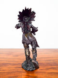 Vintage Bronze Geschutzt Signed Native American Statue Figure after Carl Kauba